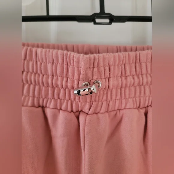 For Love & Lemons Baby For VS Josie Pink Sweatpants NWT - Picture 8 of 11